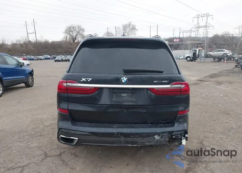 2021 BMW X7 xDrive40I from USA, damaged, VIN 5UXCW2C02M9G00007